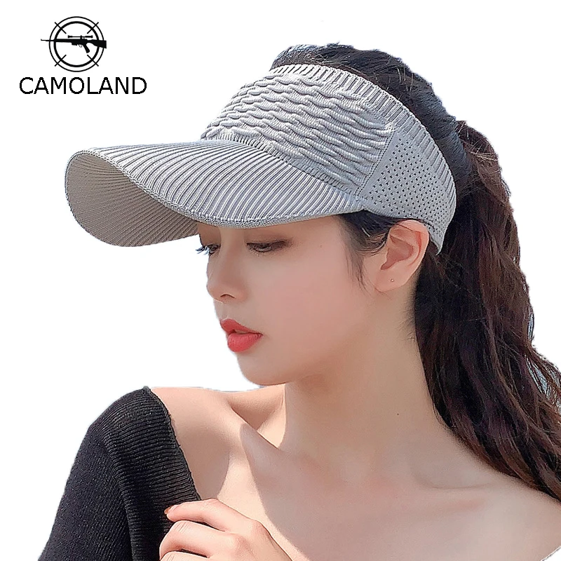Летние шляпы CAMOLAND для женщин, Солнцезащитная шляпа, солнцезащитный козырек, Женская Повседневная Бейсболка для улицы
Летние шляпы CAMOLAND для женщин, Солнцезащитная шляпа, солнцезащитный козырек, Женская Повседневная Бейсболка для улицы