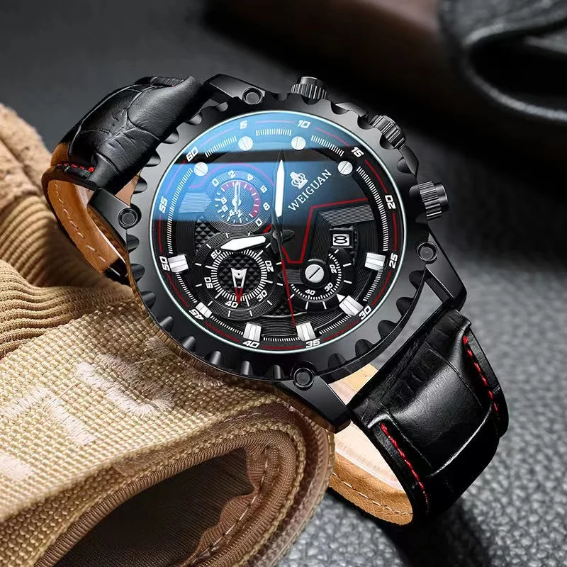WEIGUAN Luxury Men's Watches Stainless Steel Band Fashion Waterproof Quartz Watch For Man Calendar Male Clock Reloj Hombre S
WEIGUAN Luxury Men's Watches Stainless Steel Band Fashion Waterproof Quartz Watch For Man Calendar Male Clock Reloj Hombre S