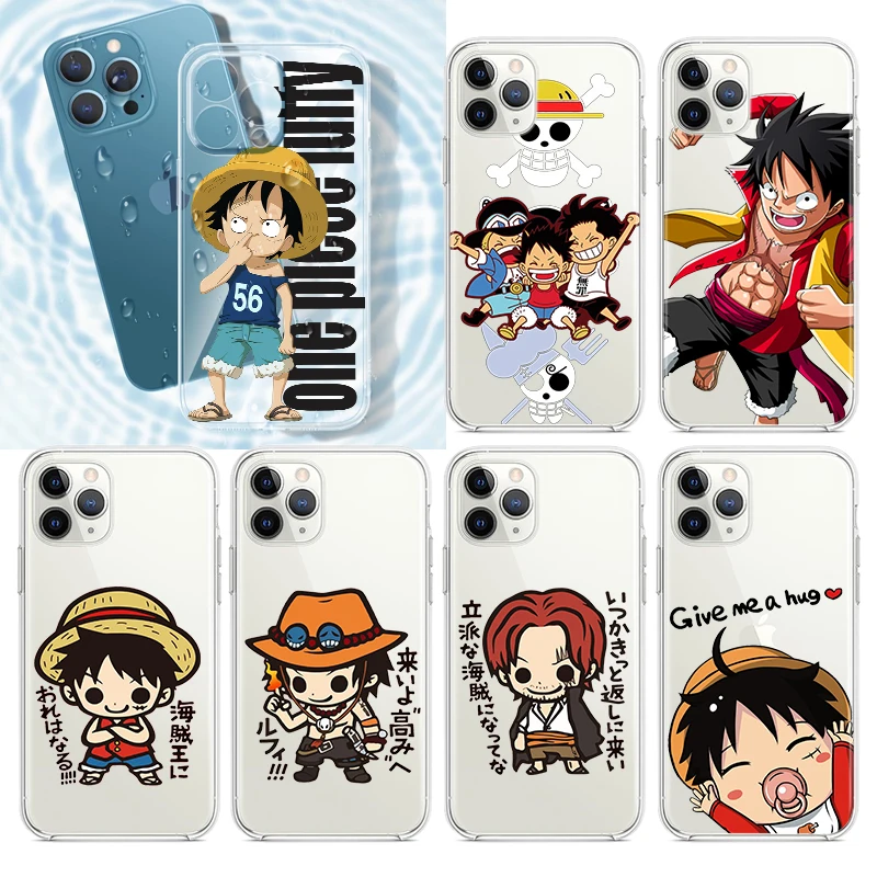 Anime One Piece Luffy For Apple iPhone 13 12 11 Pro Max Mini XS Max X XR 6S 6 7 8 Plus 5S 5 Transparent Phone Case Cover Coque
Anime One Piece Luffy For Apple iPhone 13 12 11 Pro Max Mini XS Max X XR 6S 6 7 8 Plus 5S 5 Transparent Phone Case Cover Coque