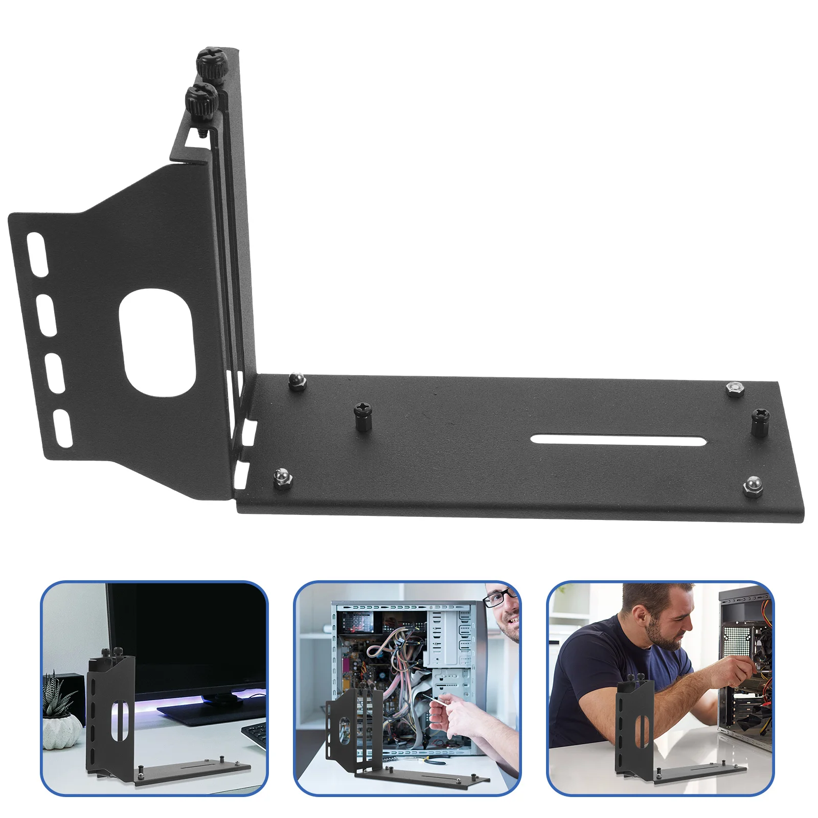 Computer Graphics Card Vertical Bracket Right Angle Extension Cord Video Sag Holder Metal Supply
Computer Graphics Card Vertical Bracket Right Angle Extension Cord Video Sag Holder Metal Supply