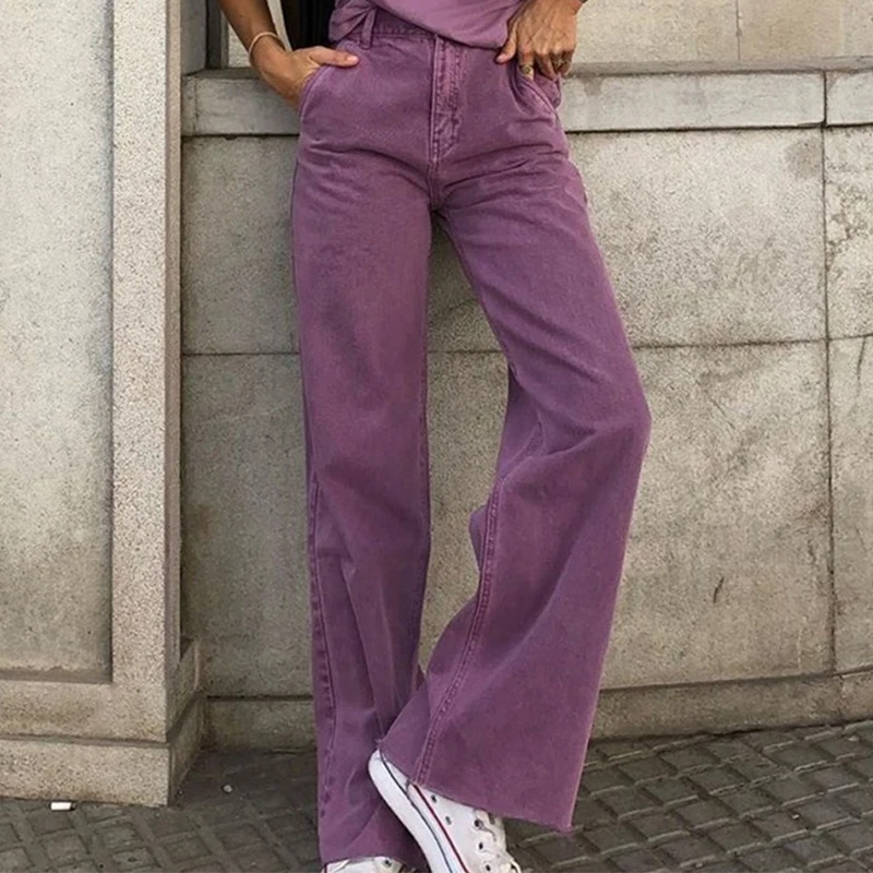Mid Waist Straight Jeans Women New Washed Solid Stretch Female Wide Leg Pants Fashion Loose Casual Mopping Denim Trousers 6319
Mid Waist Straight Jeans Women New Washed Solid Stretch Female Wide Leg Pants Fashion Loose Casual Mopping Denim Trousers 6319