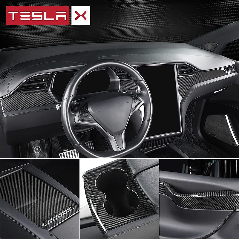 For Tesla Model X Model s 2016-2020 Carbon Fiber Style Carbon Fiber Black Protect Center Console Box Armrest Cover
For Tesla Model X Model s 2016-2020 Carbon Fiber Style Carbon Fiber Black Protect Center Console Box Armrest Cover