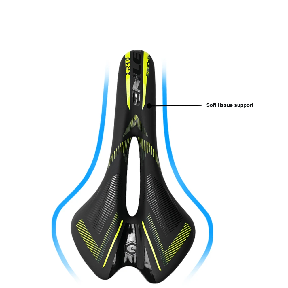 New Bike Saddle MTB Mountain Road Bike Seat PU Leather Gel Filled Cycling Cushion Comfortable Shockproof Hollow Bicycle Saddle
New Bike Saddle MTB Mountain Road Bike Seat PU Leather Gel Filled Cycling Cushion Comfortable Shockproof Hollow Bicycle Saddle