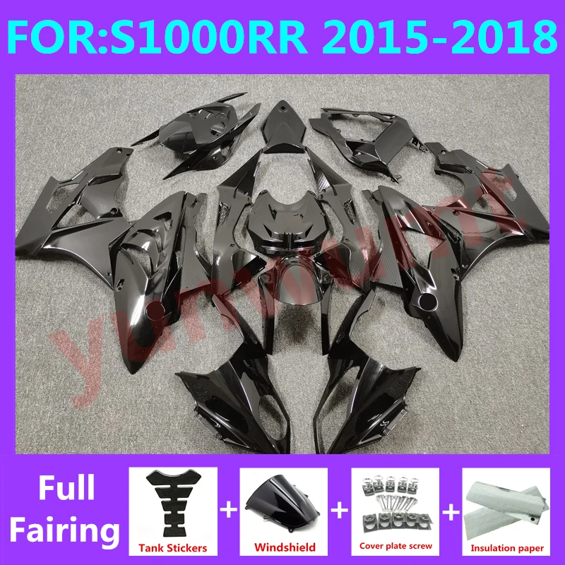 Новый комплект обтекателей для мотоцикла ABS, подходит для S1000RR S 1000 RR S1000 RR 2015 2016 2017 2018, цвет черный 
Новый комплект обтекателей для мотоцикла ABS, подходит для S1000RR S 1000 RR S1000 RR 2015 2016 2017 2018, цвет черный