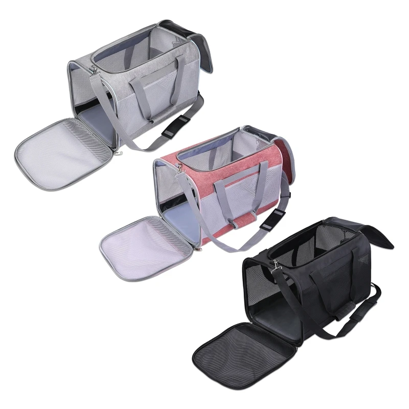 Pet Travel Carrier Bag, Portable Pet Bag Go-out Bag Travel Carrier Puppy Cats Pet Tote Black, Pink, Gray Shoulder Bag
Pet Travel Carrier Bag, Portable Pet Bag Go-out Bag Travel Carrier Puppy Cats Pet Tote Black, Pink, Gray Shoulder Bag