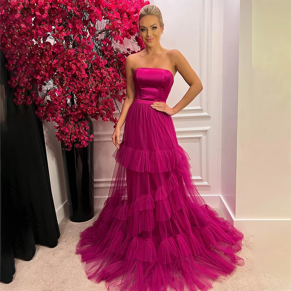 Laxsesu 2022 Simple Evening Dress Strapless Long A Line Formal Dresses Backless Sleeveless Party Gowns Custom Made
Laxsesu 2022 Simple Evening Dress Strapless Long A Line Formal Dresses Backless Sleeveless Party Gowns Custom Made