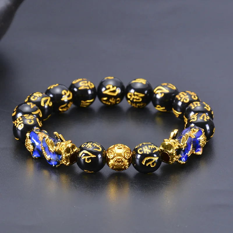 Bracelet for Man China Vintage Style Golden Brave Troops Temperature Discoloration Stone Beaded Bracelet Handmade Jewelry Male
Bracelet for Man China Vintage Style Golden Brave Troops Temperature Discoloration Stone Beaded Bracelet Handmade Jewelry Male