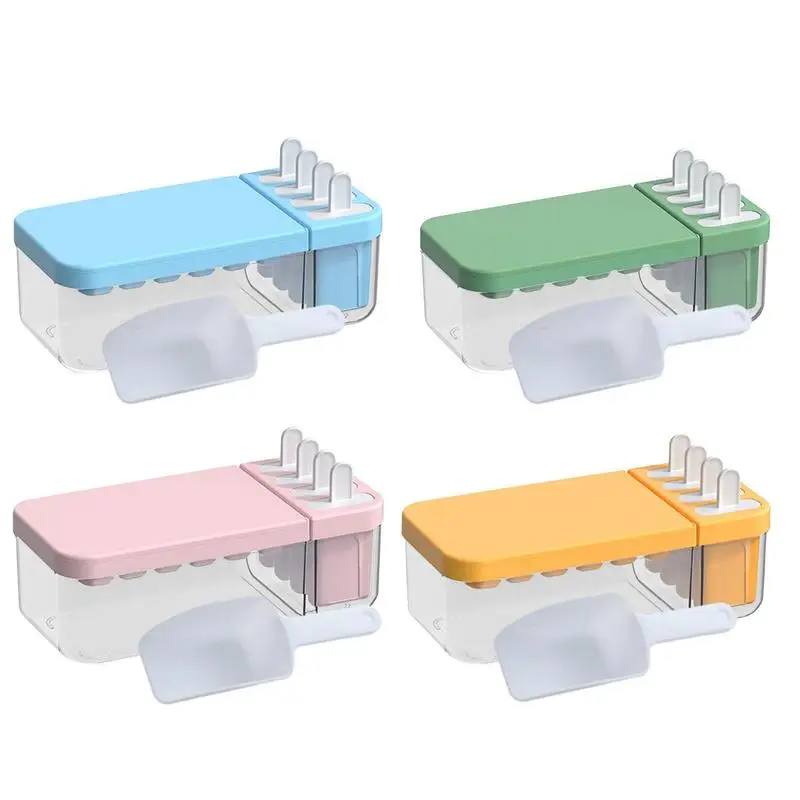 Ice Cube Trays With Lid Bin Square Silicone Ice Maker Silicone Mold Bottom Freezer No Spill & Easy Release For Ice Cube Food
Ice Cube Trays With Lid Bin Square Silicone Ice Maker Silicone Mold Bottom Freezer No Spill & Easy Release For Ice Cube Food