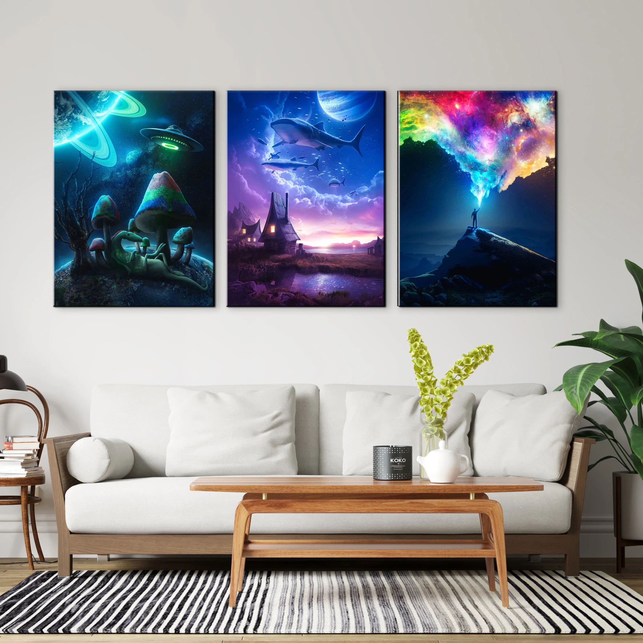 Wall Art Canvas Colors of Space Colorful Universe Poster Painting Living Room Picture Print Bedroom Mural Home Decor Framework
Wall Art Canvas Colors of Space Colorful Universe Poster Painting Living Room Picture Print Bedroom Mural Home Decor Framework