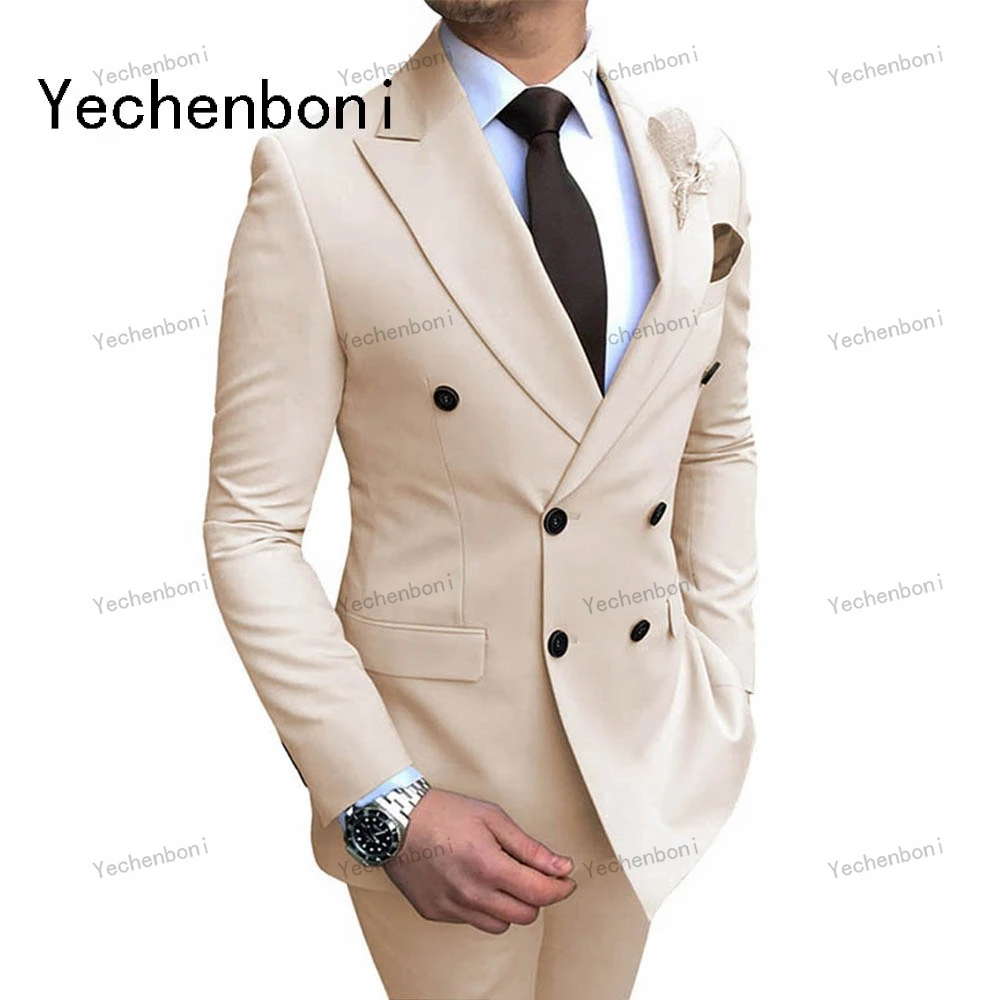 Yechenboni 2023 новейший дизайн, однотонный костюм из 2 предметов для мужчин, смокинг для жениха, индивидуальный пошив, деловые костюмы для мужчин (Блейзер + брюки)
Yechenboni 2023 новейший дизайн, однотонный костюм из 2 предметов для мужчин, смокинг для жениха, индивидуальный пошив, деловые костюмы для мужчин (Блейзер + брюки)
