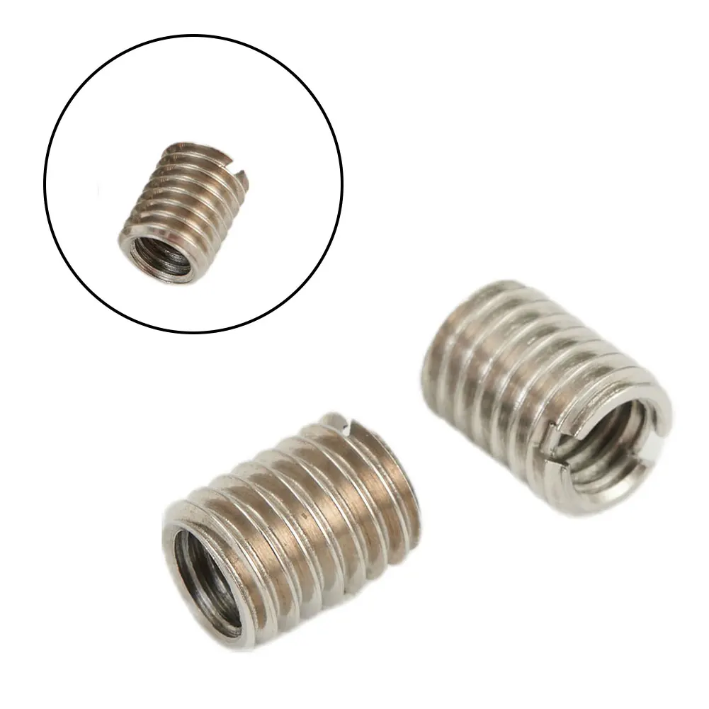 10pcs M8 8MM Male To M6 6MM Stainless Steel Inside Outside Thread Adapter Screw Thread Insert Sleeve Conversion Nut Tool Parts
10pcs M8 8MM Male To M6 6MM Stainless Steel Inside Outside Thread Adapter Screw Thread Insert Sleeve Conversion Nut Tool Parts