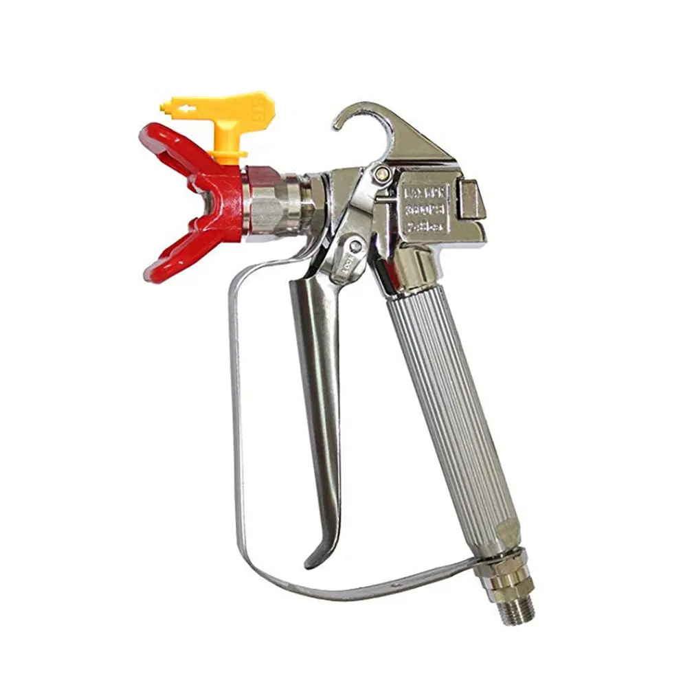 3600PSI High Pressure Airless Paint Spray Gun Airbrush+517 Spray Tip+Nozzle Guard for Wagner Titan Pump Spraying Machine
3600PSI High Pressure Airless Paint Spray Gun Airbrush+517 Spray Tip+Nozzle Guard for Wagner Titan Pump Spraying Machine