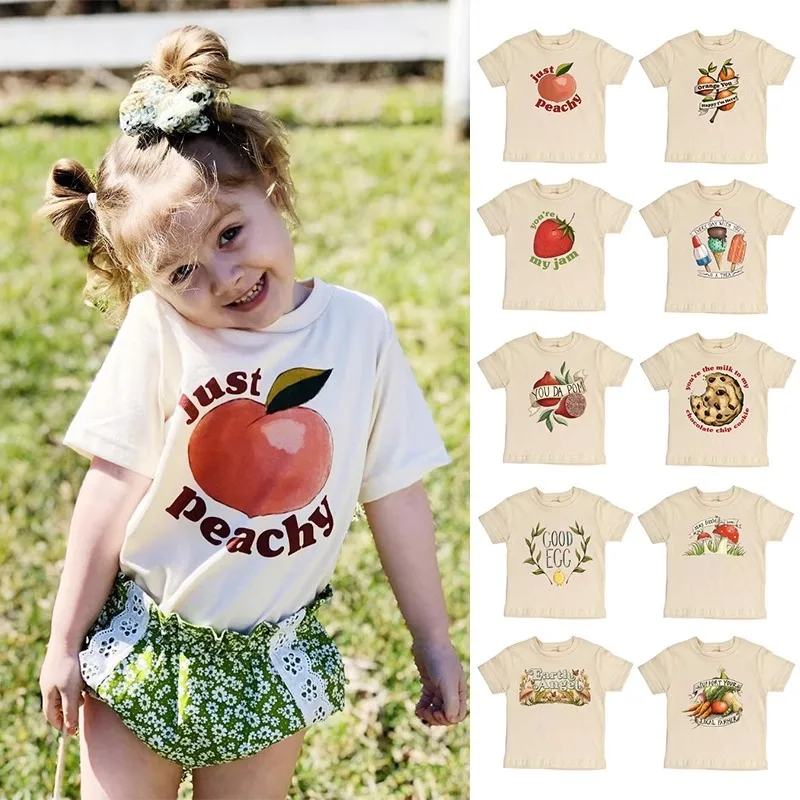 Children's T Shirts Cotton Short Sleeve Top 2023 Summer New Boy and Girl Cute Print Kids Tees T-shirt
Children's T Shirts Cotton Short Sleeve Top 2023 Summer New Boy and Girl Cute Print Kids Tees T-shirt