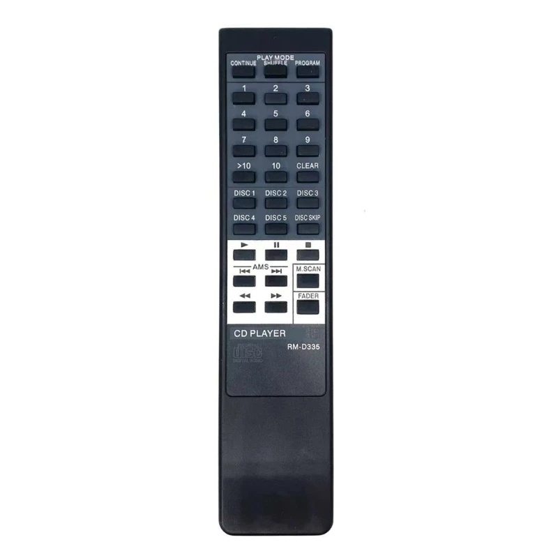 RM-D335 Replaced Remote for sony Home Theater Audio/Video Receiver CDP-C345M
RM-D335 Replaced Remote for sony Home Theater Audio/Video Receiver CDP-C345M