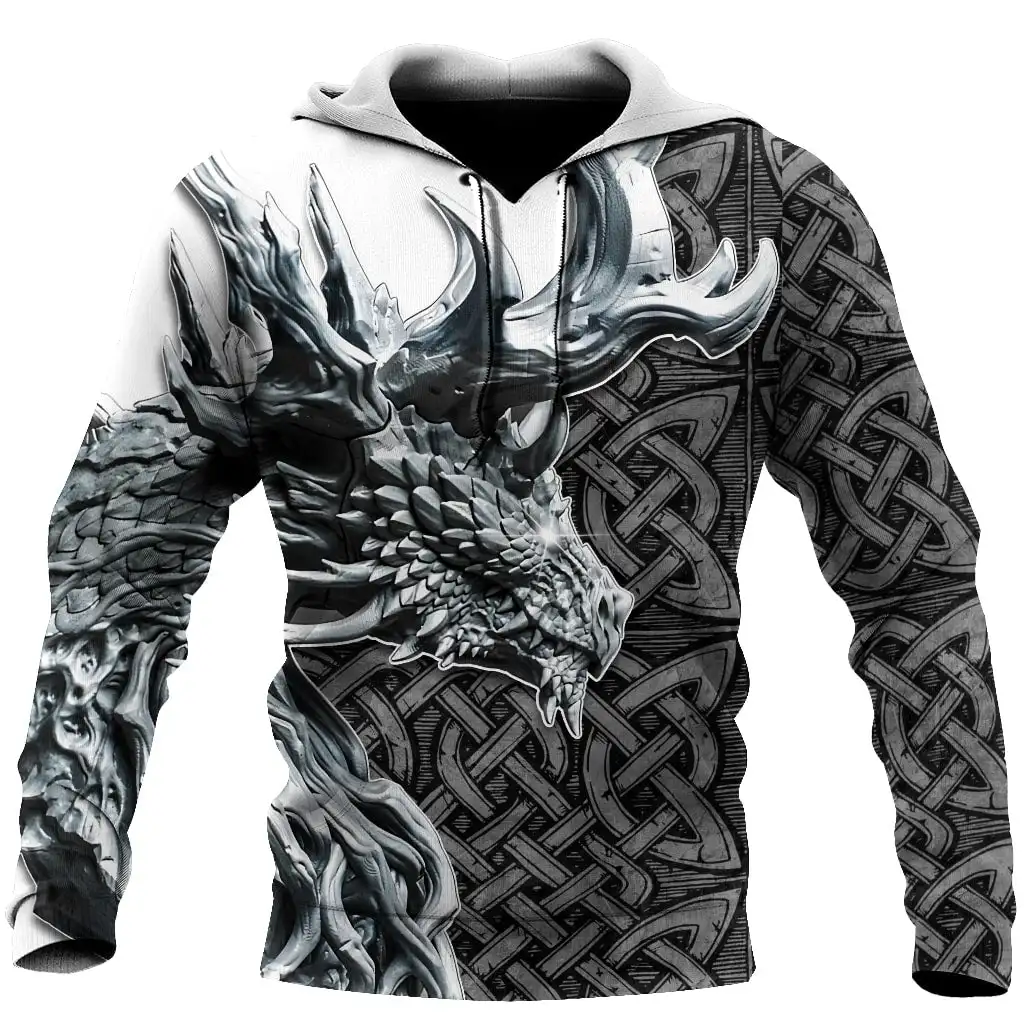 CLOOCL Dragon and Viking Tattoo 3D Full Printed Fashion Mens Hoodies & Sweatshirt Autumn Unisex Zipper Hoodie Casual Sportswear
CLOOCL Dragon and Viking Tattoo 3D Full Printed Fashion Mens Hoodies & Sweatshirt Autumn Unisex Zipper Hoodie Casual Sportswear