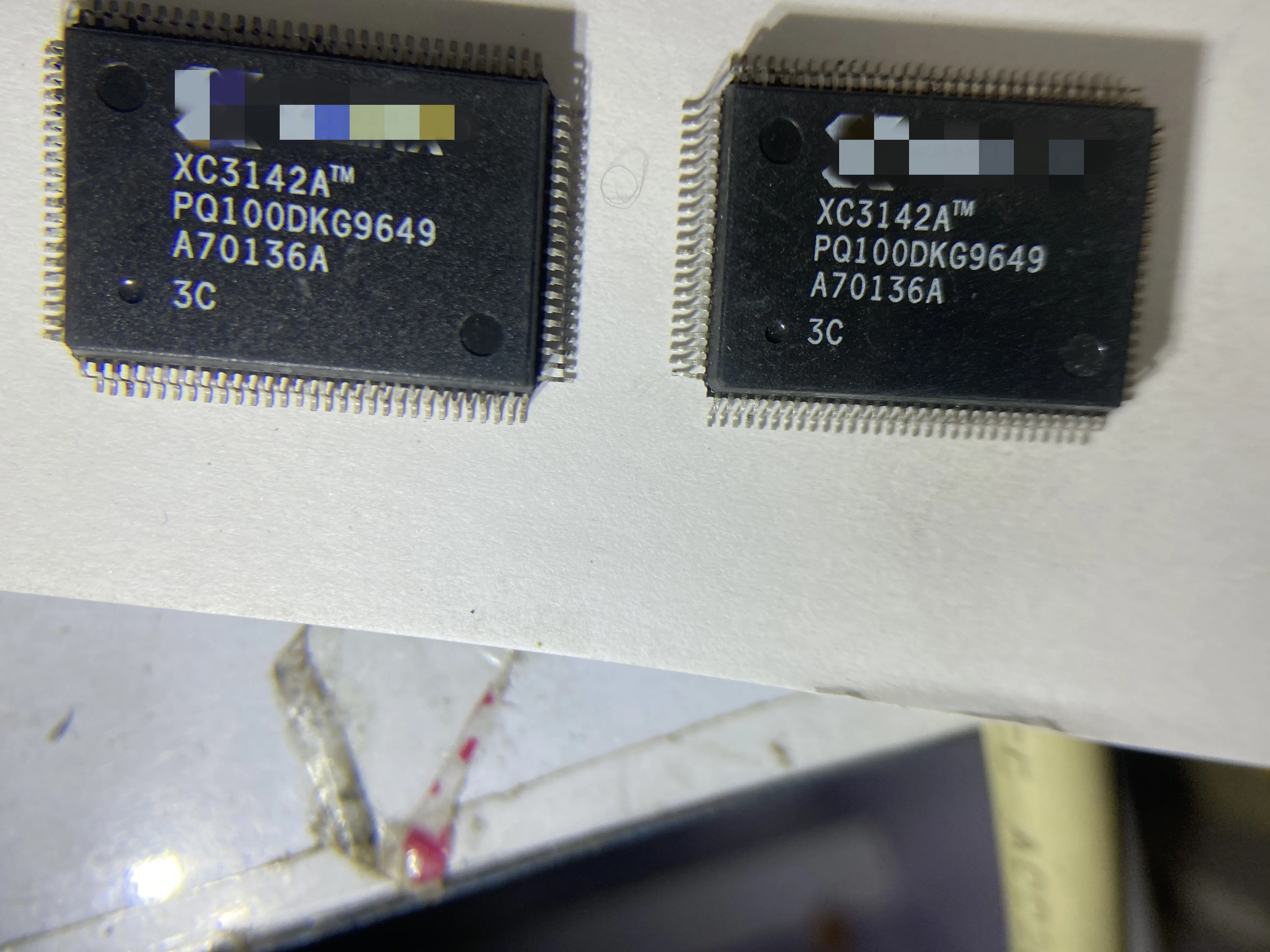 2 шт. XC3142ATQ144 SAA7134HL EPM7128EQC100-12 XC3142A SAA7134 EPM7128EQC100 EPM7128 Новинка
2 шт. XC3142ATQ144 SAA7134HL EPM7128EQC100-12 XC3142A SAA7134 EPM7128EQC100 EPM7128 Новинка