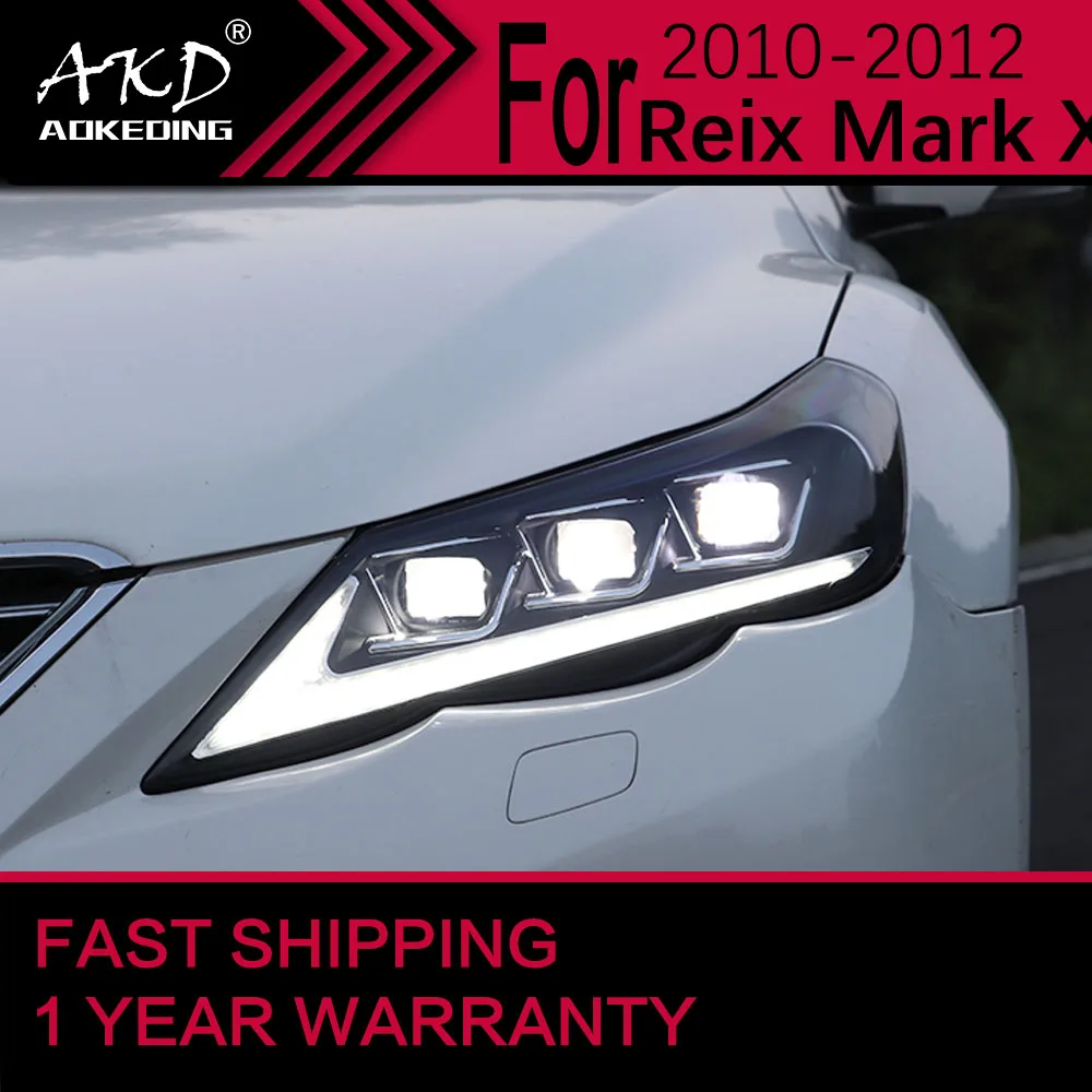 Car Lights for Toyota Mark X Reiz LED Headlight 2010-2013 Head Lamp Drl Projector Lens Automotive Accessories
Car Lights for Toyota Mark X Reiz LED Headlight 2010-2013 Head Lamp Drl Projector Lens Automotive Accessories