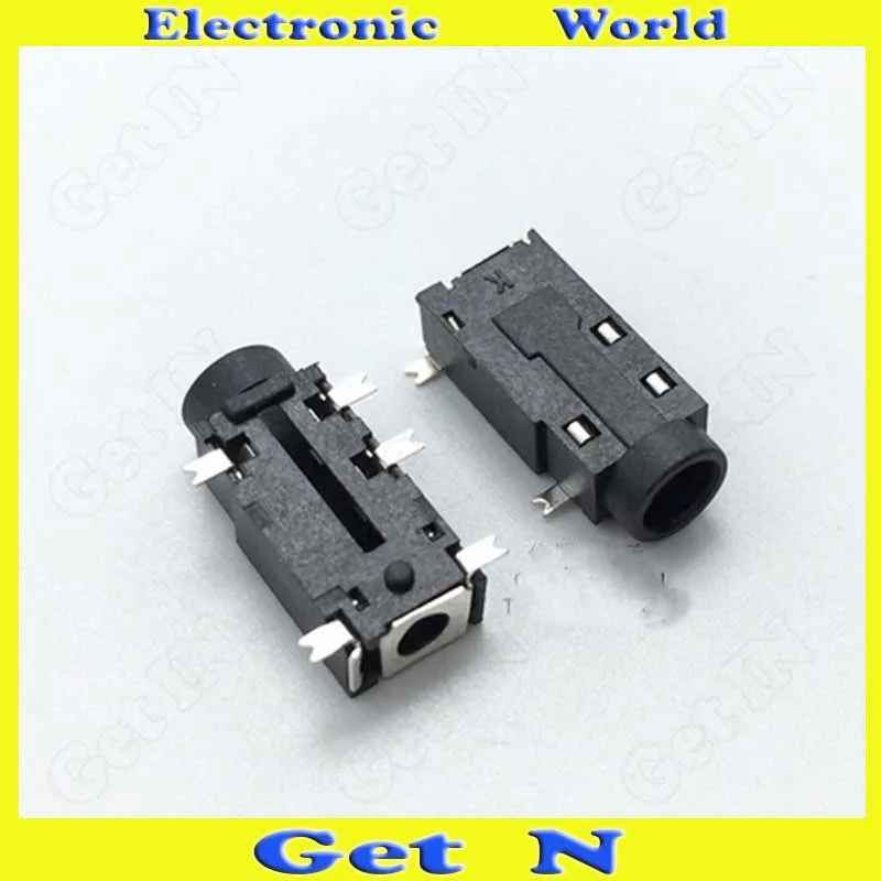 200pcs for Tablet Phone 3.5 Headphone Socket PJ-381 5 SMD Type 3.5MM Auido Video Jacks with Column 3.5MM Connectors
200pcs for Tablet Phone 3.5 Headphone Socket PJ-381 5 SMD Type 3.5MM Auido Video Jacks with Column 3.5MM Connectors