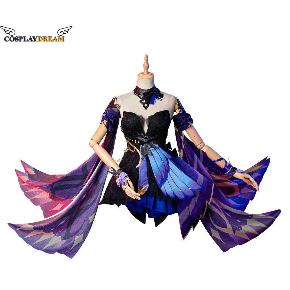 Игровые костюмы для косплея Genshin Impact Keqing, Смешанные черные костюмы для Хэллоуина Keqing
Игровые костюмы для косплея Genshin Impact Keqing, Смешанные черные костюмы для Хэллоуина Keqing