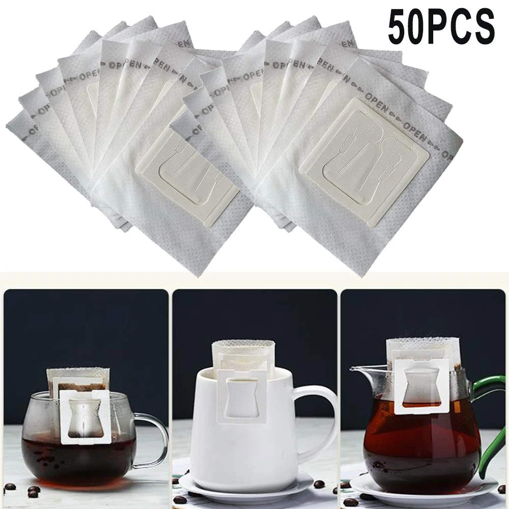 50PCS Disposable Drip Bag Filters Paper Coffee Hanging Ear Style Coffee Filter Paper For Tea Coffees Filters Paper Filters Bag
50PCS Disposable Drip Bag Filters Paper Coffee Hanging Ear Style Coffee Filter Paper For Tea Coffees Filters Paper Filters Bag