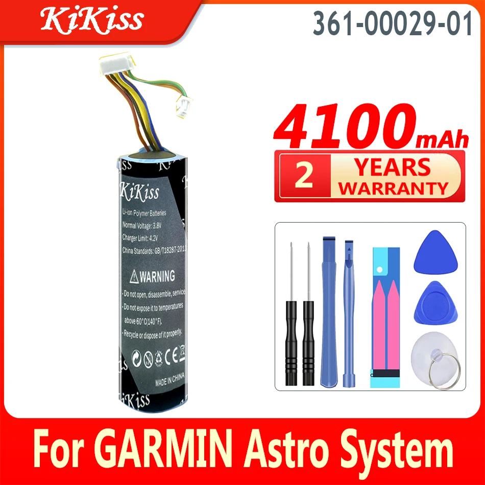 4100mAh KiKiss 100% New Battery 361-00029-01 3610002901 For GARMIN Astro System DC20 DC30 DC40 Digital Batteries
4100mAh KiKiss 100% New Battery 361-00029-01 3610002901 For GARMIN Astro System DC20 DC30 DC40 Digital Batteries