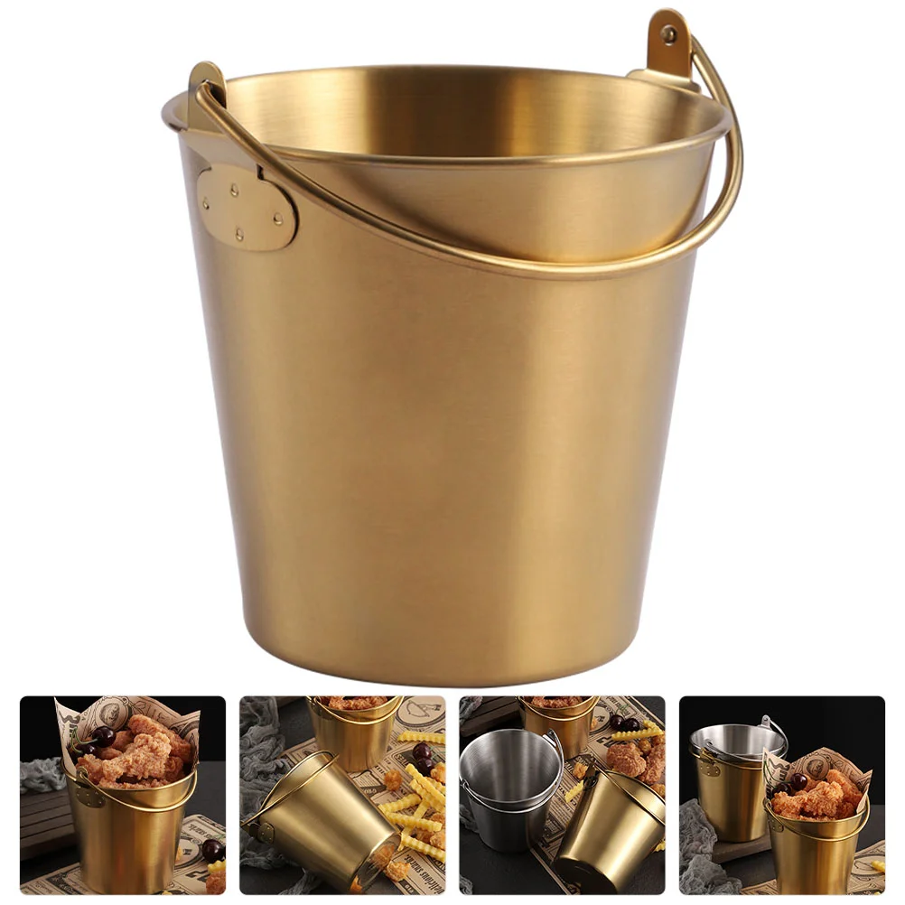 Bucket Buckets Fries French Ice Containermetal Holder Fried Snack Pail Storage Party Chicken Chips Candy Box Pails
Bucket Buckets Fries French Ice Containermetal Holder Fried Snack Pail Storage Party Chicken Chips Candy Box Pails