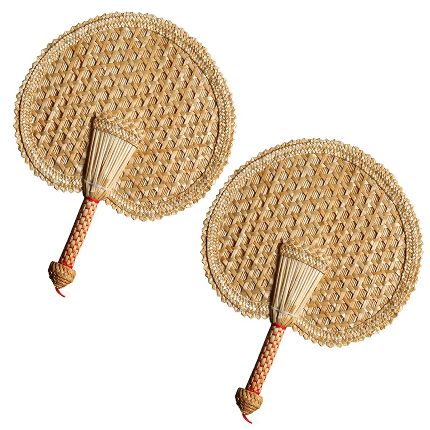 2X Hand-Woven Woven Straw Hand Fan Old Summer Natural Hand Fan Environmentally Friendly Hand-Woven Fan Round Fan
2X Hand-Woven Woven Straw Hand Fan Old Summer Natural Hand Fan Environmentally Friendly Hand-Woven Fan Round Fan