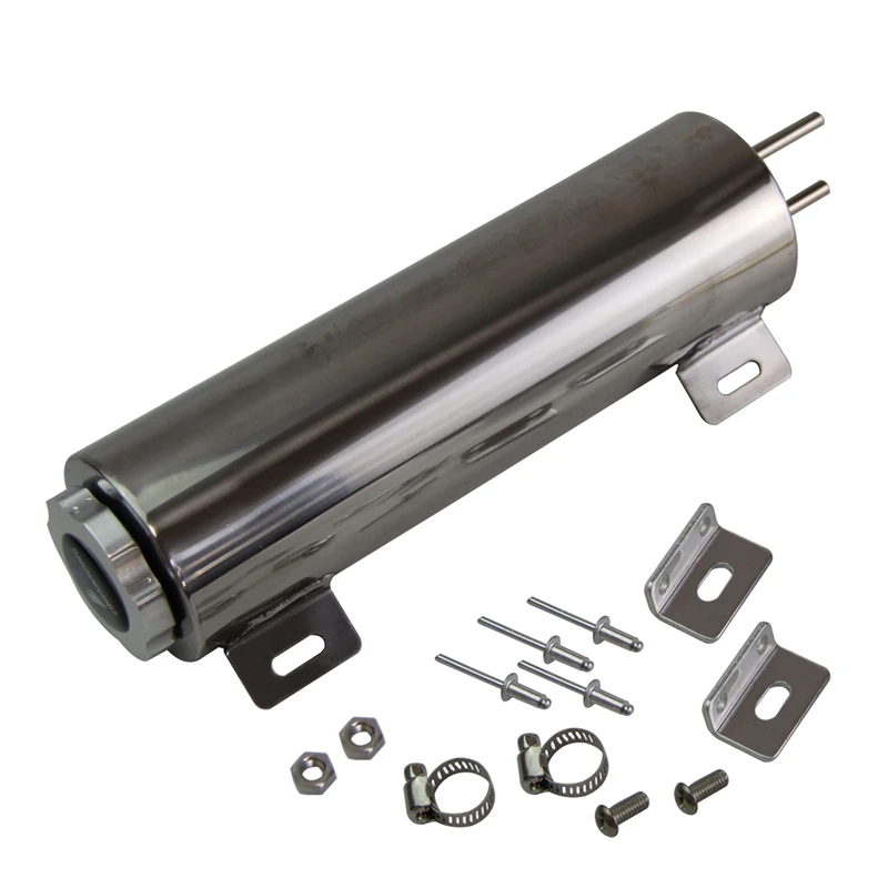 3x10 inch 32 oz Universal Polished Stainless Steel Overflow Tank Coolant Overflow Reservoir
3x10 inch 32 oz Universal Polished Stainless Steel Overflow Tank Coolant Overflow Reservoir