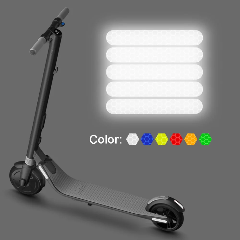 4/5pcs PVC Reflective Stickers For Ninebot ES1 ES2 ES3 ES4 E22 E25 / Max G30 Electric Scooter Anti-reflective Night Warning
4/5pcs PVC Reflective Stickers For Ninebot ES1 ES2 ES3 ES4 E22 E25 / Max G30 Electric Scooter Anti-reflective Night Warning