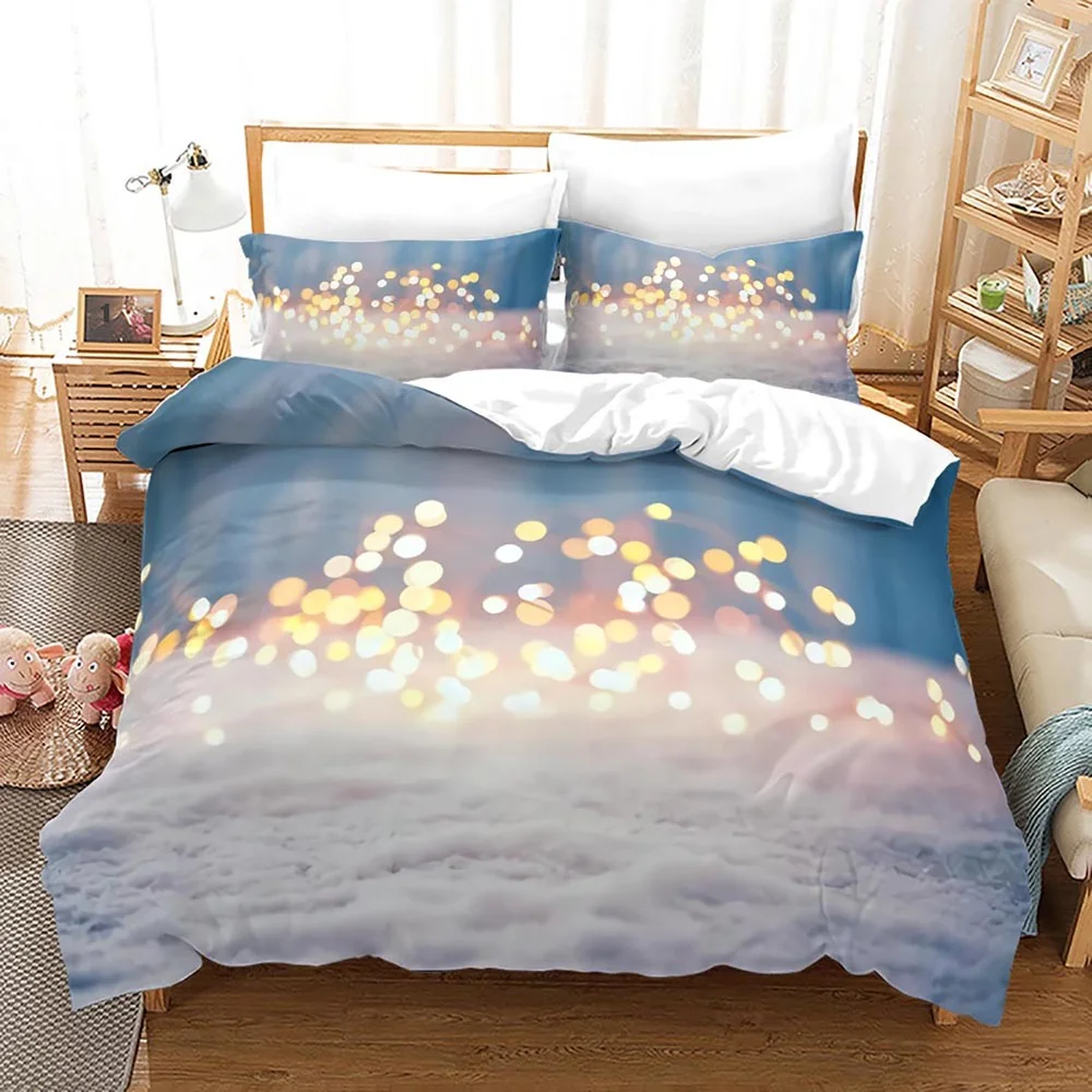 Fantasy Christmas Series Pattern Bed And Quilt Set Comes In A Wide Range Of Sizes And Styles 100% Polyester 
Fantasy Christmas Series Pattern Bed And Quilt Set Comes In A Wide Range Of Sizes And Styles 100% Polyester