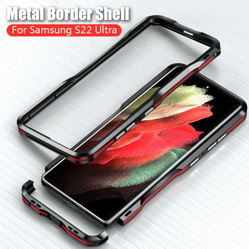 Metal Border Shell for Samsung S22 Ultra Protective Cover Middle Side Case Frame Anti-scratch Phone Protectors for S22 Ultra
Metal Border Shell for Samsung S22 Ultra Protective Cover Middle Side Case Frame Anti-scratch Phone Protectors for S22 Ultra