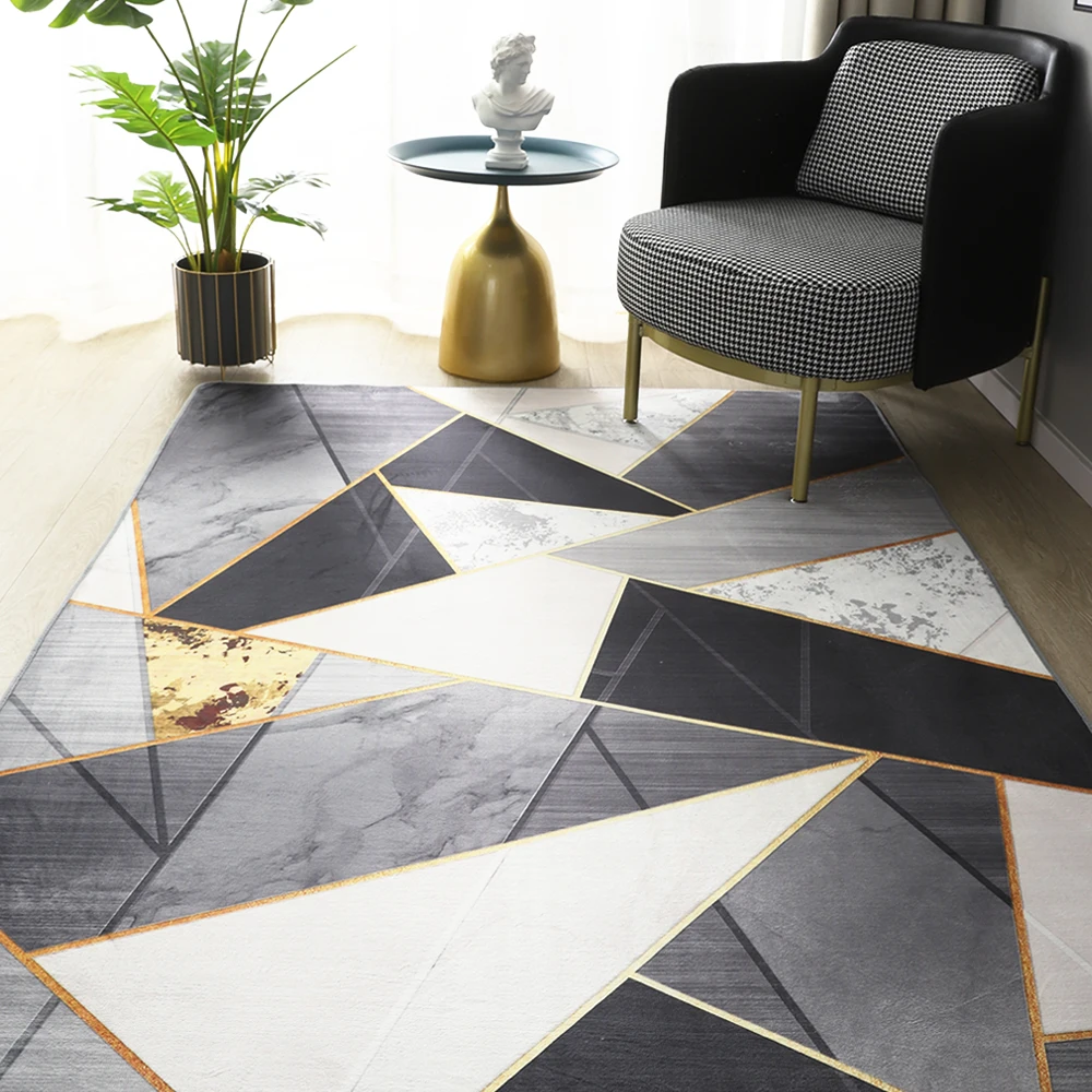 Living Room Art Geometry Home Living Room Floor Mats Children'S Bedroom Bedside Carpet Crystal Velvet Bathroom Non-Slip Rug
Living Room Art Geometry Home Living Room Floor Mats Children'S Bedroom Bedside Carpet Crystal Velvet Bathroom Non-Slip Rug
