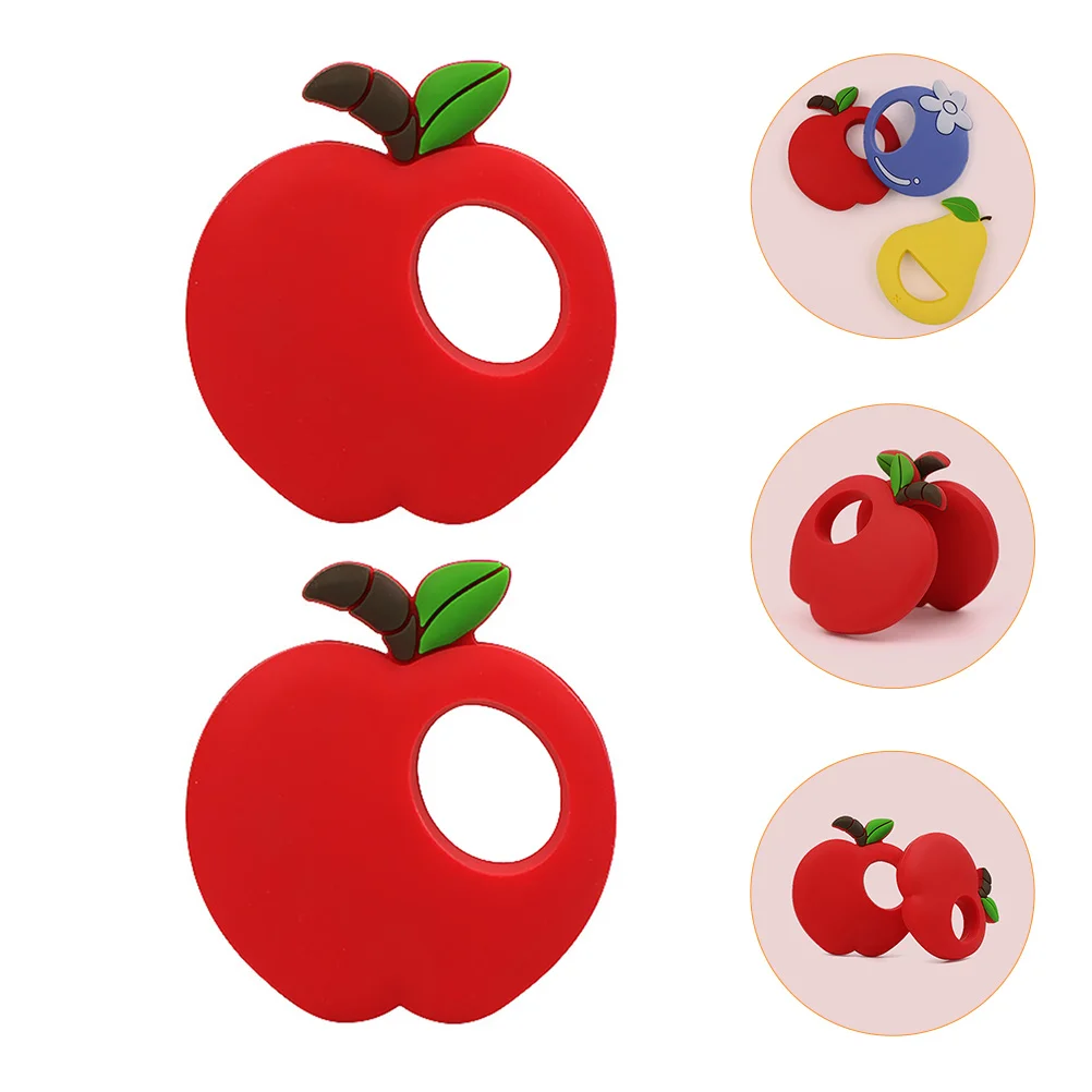 2pcs Silicone Apple Shape Educational Educational Plaything Teething Chewing
2pcs Silicone Apple Shape Educational Educational Plaything Teething Chewing