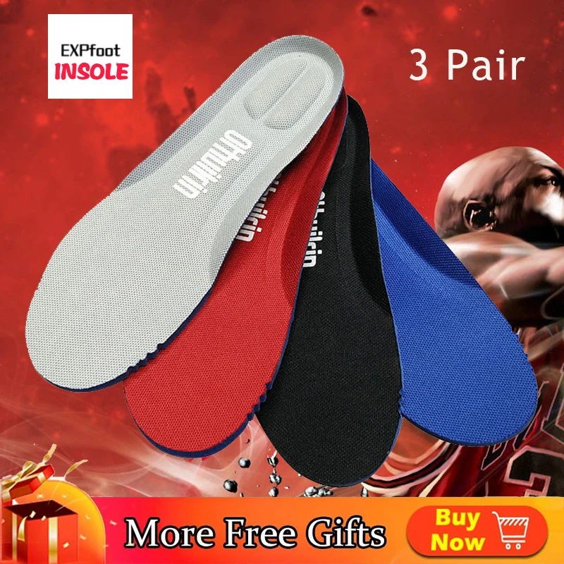 3 Pair/lot Ortholite Memory Foam insoles For Feet Running Breathable Orthotic Arch Support Shoes Insole Man Women
3 Pair/lot Ortholite Memory Foam insoles For Feet Running Breathable Orthotic Arch Support Shoes Insole Man Women
