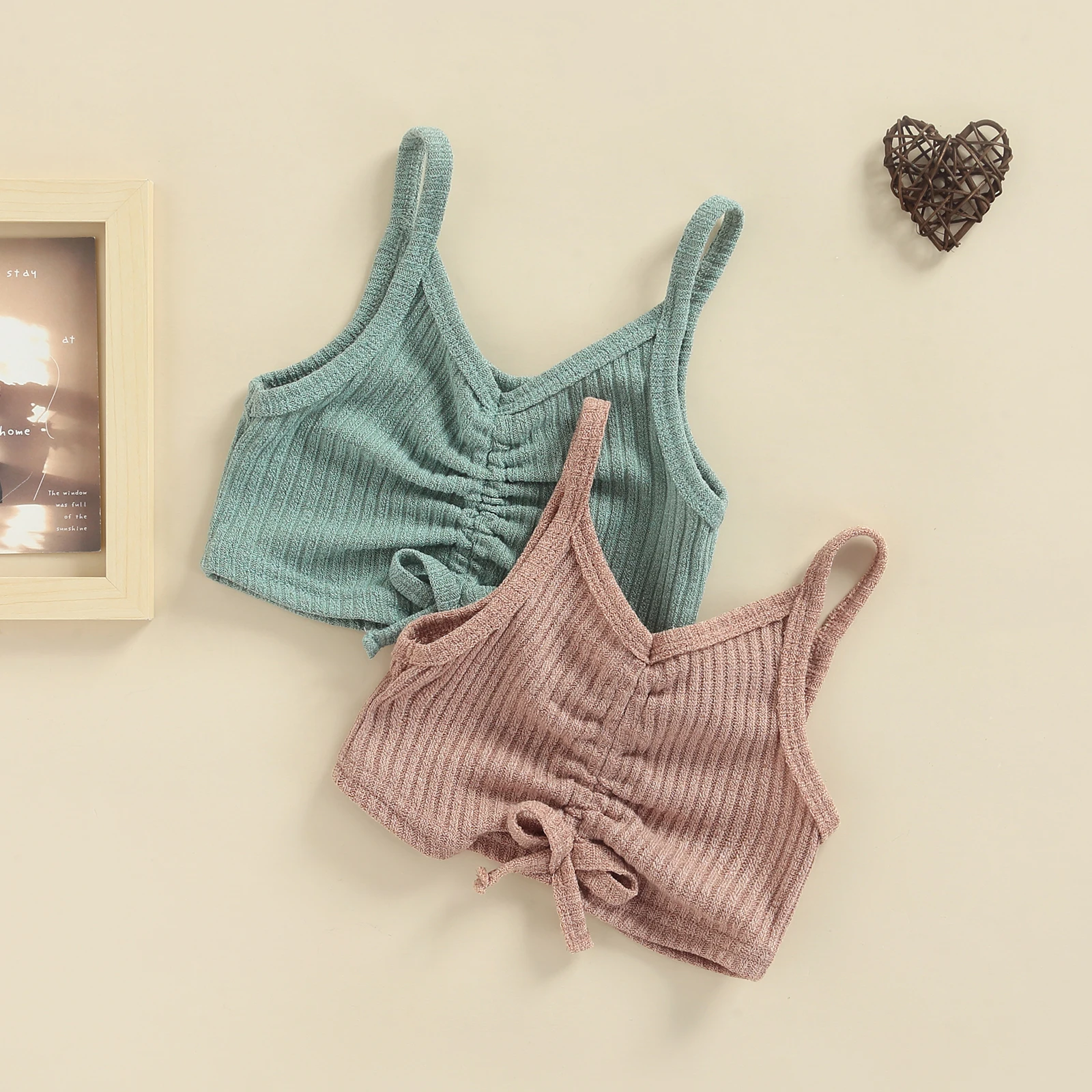 Ma&Baby 1-6Y 2pcs/Lot Toddler Kid Girls Vest Tops V-Neck Knitted Camisoles Fashion Children Clothing Costumes D01
Ma&Baby 1-6Y 2pcs/Lot Toddler Kid Girls Vest Tops V-Neck Knitted Camisoles Fashion Children Clothing Costumes D01