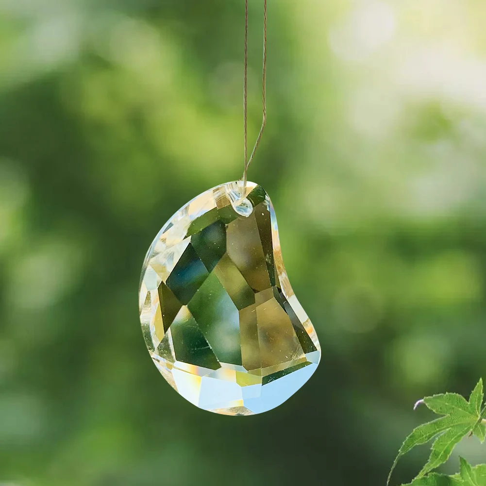 2PC Clear Half-moon Faceted Crystal Prism Suncatcher Crescent Moon Chandelier Parts DIY Lighting Ornaments Bead Curtain Pendants
2PC Clear Half-moon Faceted Crystal Prism Suncatcher Crescent Moon Chandelier Parts DIY Lighting Ornaments Bead Curtain Pendants