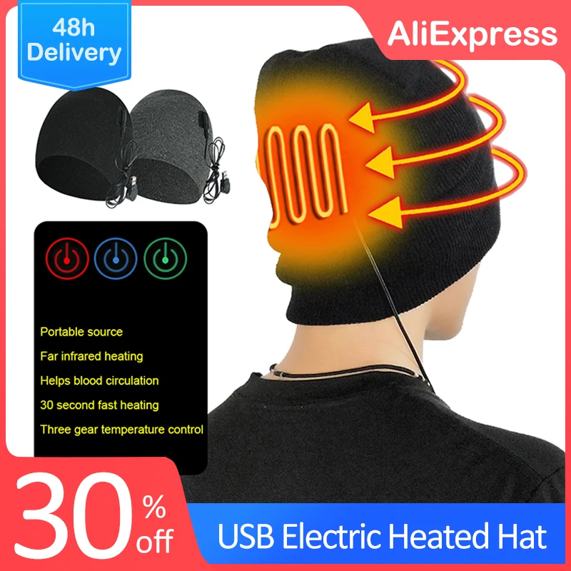 Winter Electric Heated Hats Men Women 3 Levels USB Heating Caps Outdoor Sport Heat Hat Cycling Hiking Windproof Ski Cap Warm Cap
Winter Electric Heated Hats Men Women 3 Levels USB Heating Caps Outdoor Sport Heat Hat Cycling Hiking Windproof Ski Cap Warm Cap