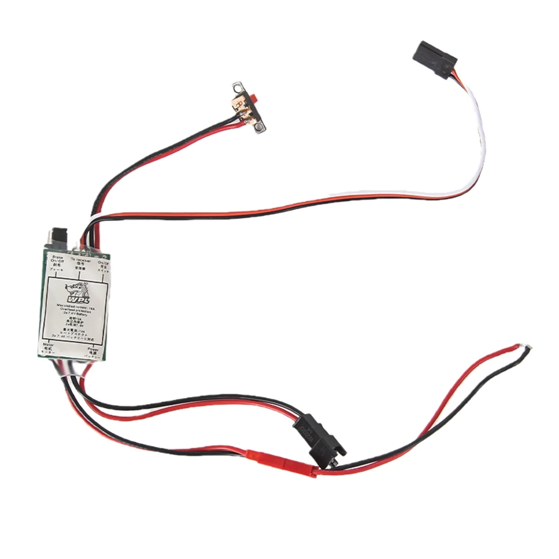 15A Brushed ESC Speed Controller for WPL C14 C24 C34 C44 B14 B24 B16 B36 1/16 RC Car Upgrades Parts Accessories
15A Brushed ESC Speed Controller for WPL C14 C24 C34 C44 B14 B24 B16 B36 1/16 RC Car Upgrades Parts Accessories