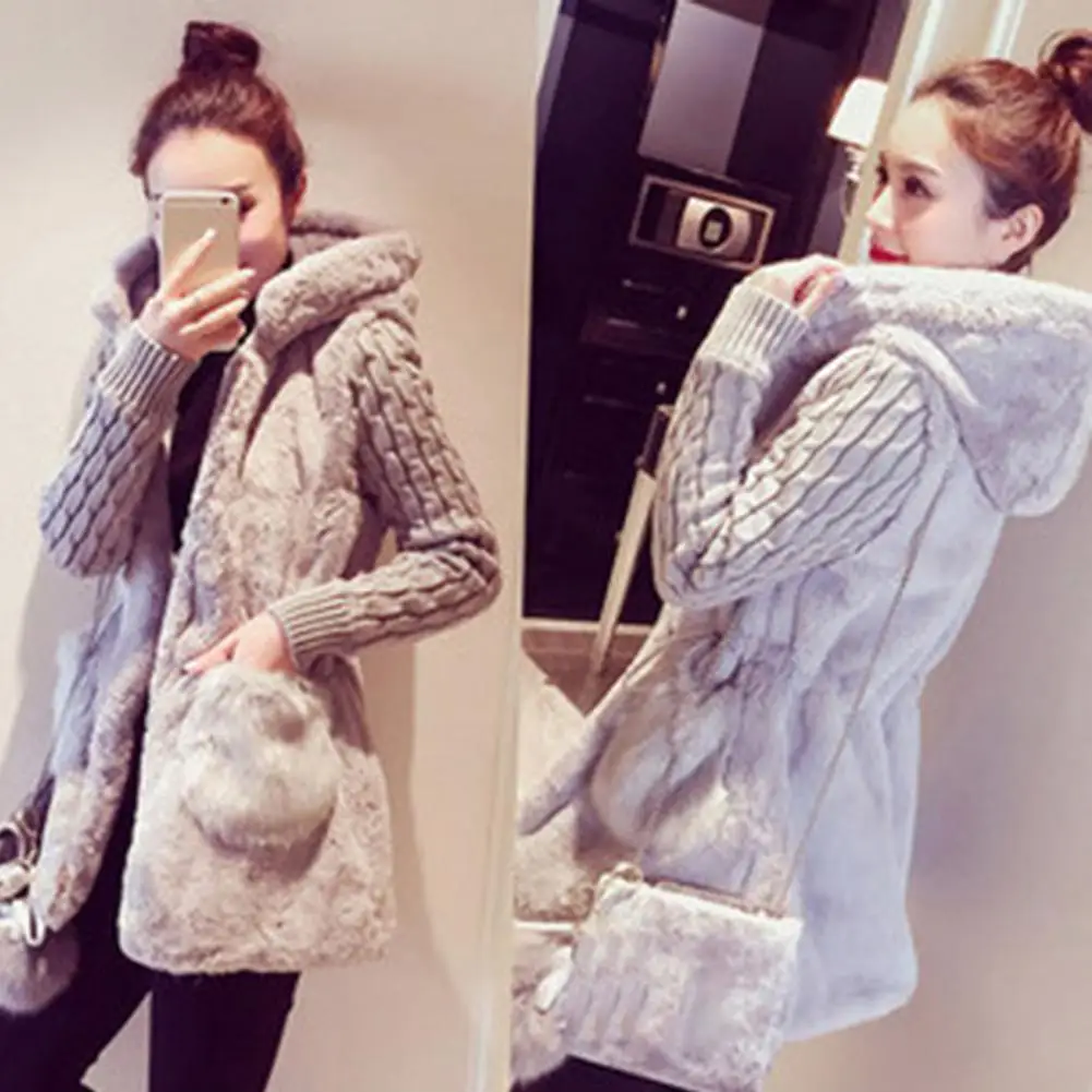 winter clothes women Sweater Coats Solid Color Hooded Knitted Thicken Warm Mid Length Cardigan Plush Jackets for women chaquetas
winter clothes women Sweater Coats Solid Color Hooded Knitted Thicken Warm Mid Length Cardigan Plush Jackets for women chaquetas