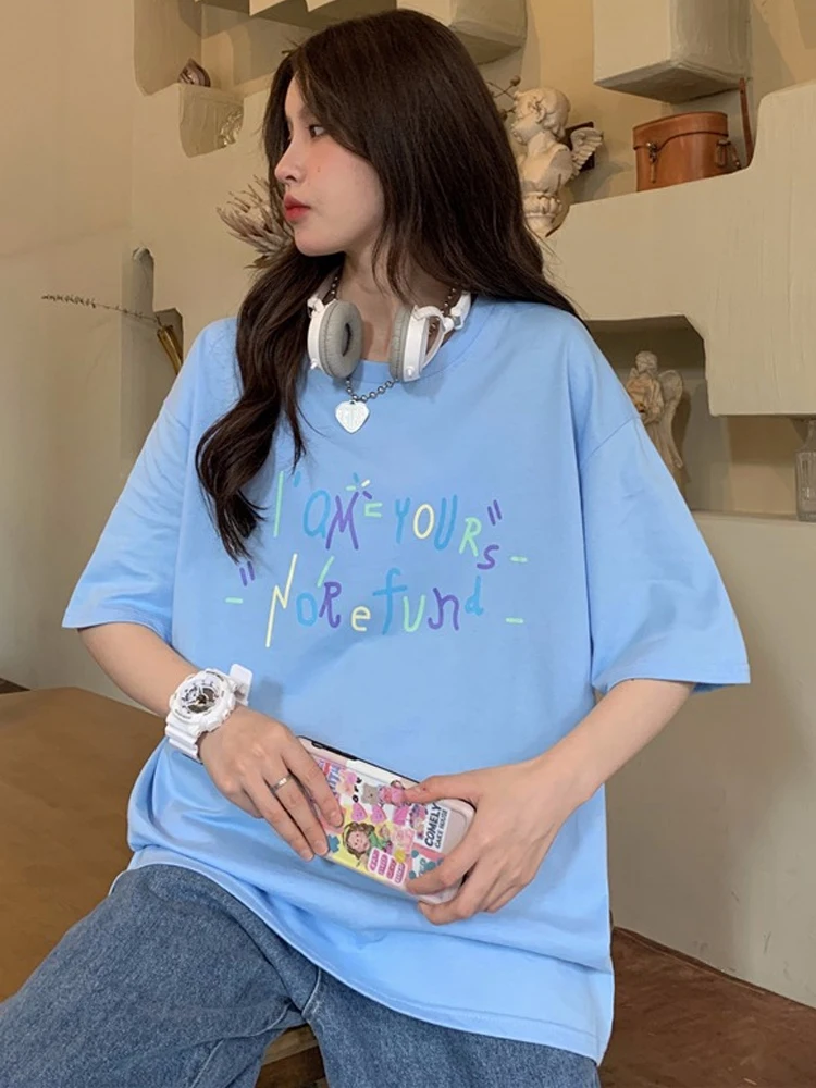 korean summer oversized t shirt for Women Casual harajuku O-Neck girlfriend t-shirt fashion cotton letter print graphic y2k tops
korean summer oversized t shirt for Women Casual harajuku O-Neck girlfriend t-shirt fashion cotton letter print graphic y2k tops