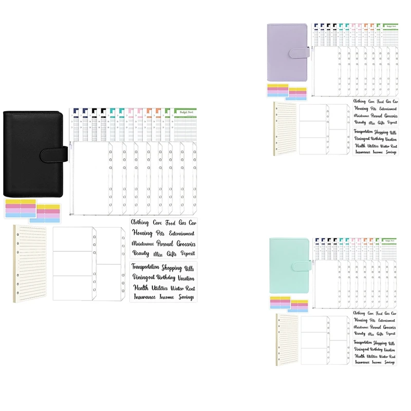 69Pcs Cash Envelopes For Budgeting,Expense Budget Sheets(Refill Paper),Zipper Envelope,Receipt Pouch,Category Sticker
69Pcs Cash Envelopes For Budgeting,Expense Budget Sheets(Refill Paper),Zipper Envelope,Receipt Pouch,Category Sticker