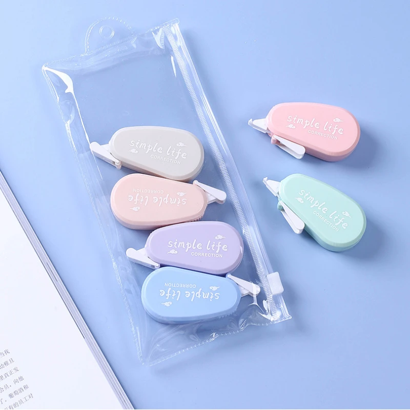 Adhesive Stationery Tape 6pcs/lot Office White School Prize Cartoon Roller Student Supplies School Out Correction
Adhesive Stationery Tape 6pcs/lot Office White School Prize Cartoon Roller Student Supplies School Out Correction