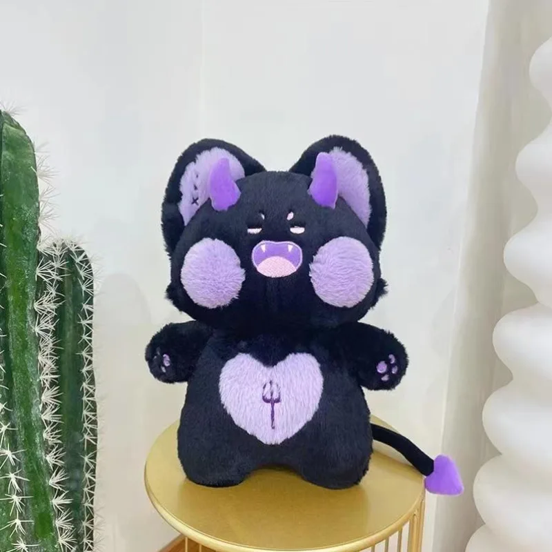 

50cm Cartoon Cute Demon Dudu Meow Doll Plush Toy Kawaii Stuffed Fluffy Plushie Toys Doll Birthday Gift for Kids Girlfriend