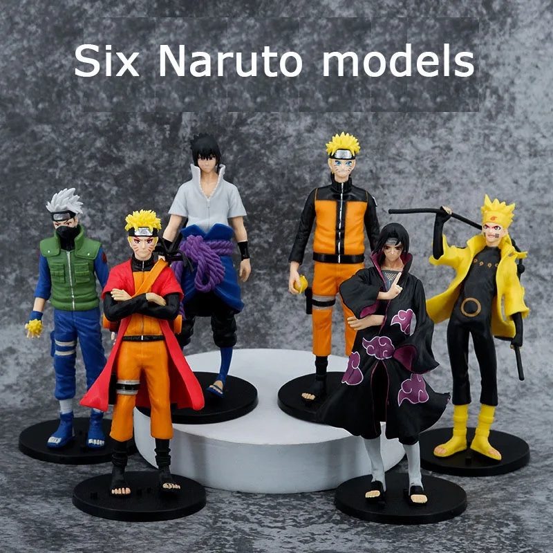 6 шт./набор, экшн-фигурки из аниме «Наруто»
6 шт./набор, экшн-фигурки из аниме «Наруто»