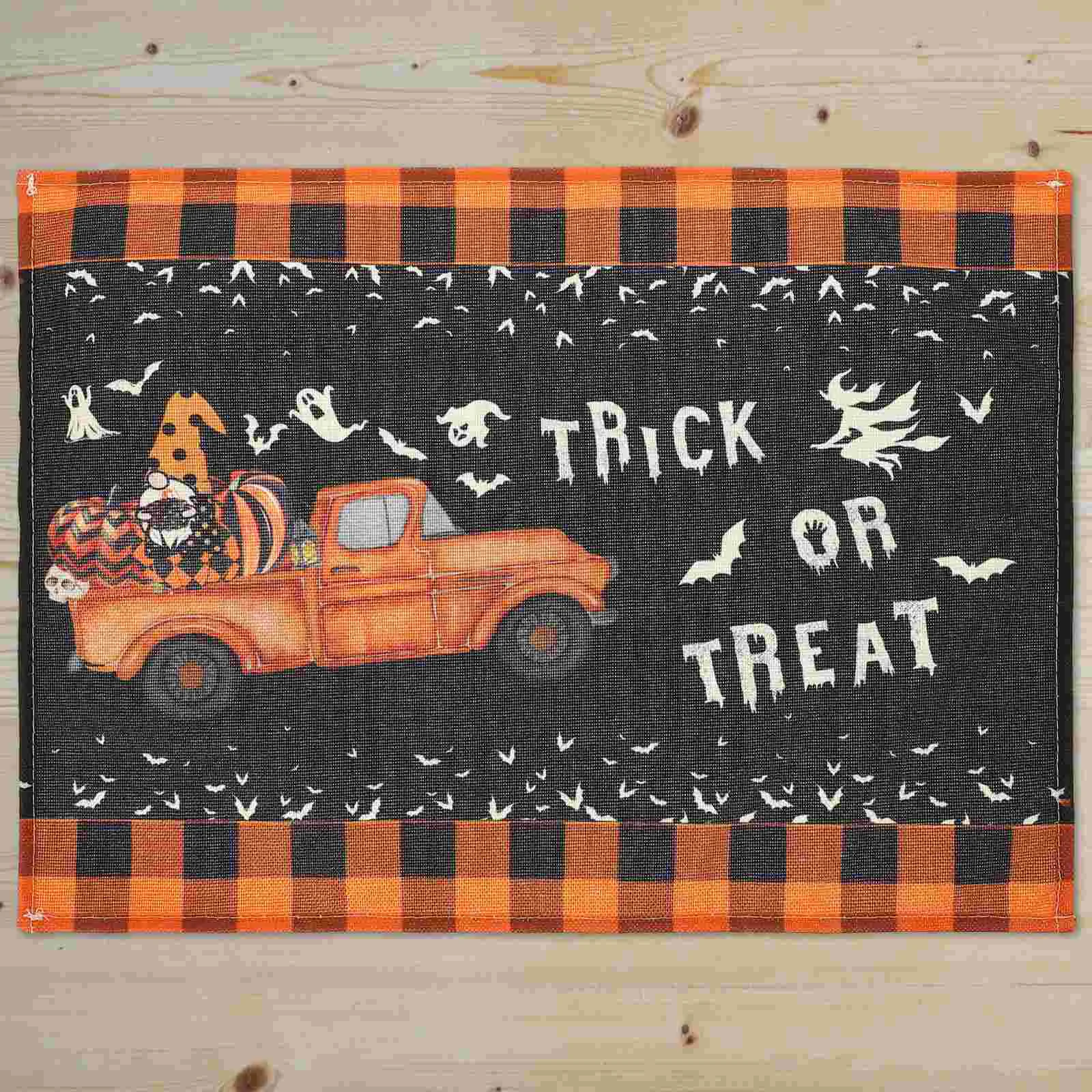 Table Placemats Mat Pumpkin Placemat Place Happy Dishes Dinner Dining Setting Hot Cover Holiday Trick Or Treat Ghost Spooky
Table Placemats Mat Pumpkin Placemat Place Happy Dishes Dinner Dining Setting Hot Cover Holiday Trick Or Treat Ghost Spooky