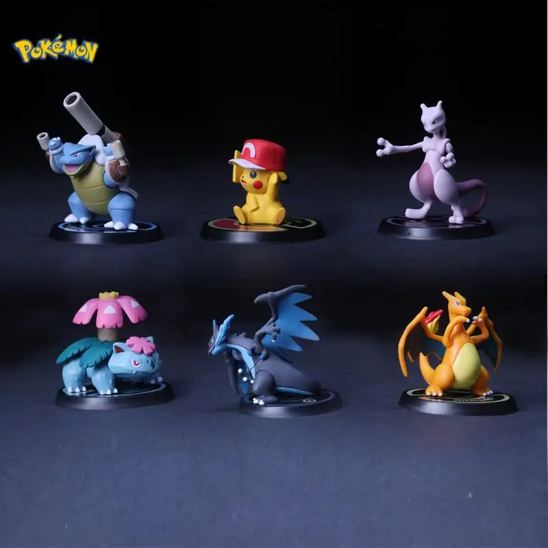 6Pcs/ste 6-8Cm Pokemon Charizard Pikachu Venusaur Blastoise Cartoon Cute Doll Ornaments Model Toy Collect Gift Pvc Material
6Pcs/ste 6-8Cm Pokemon Charizard Pikachu Venusaur Blastoise Cartoon Cute Doll Ornaments Model Toy Collect Gift Pvc Material