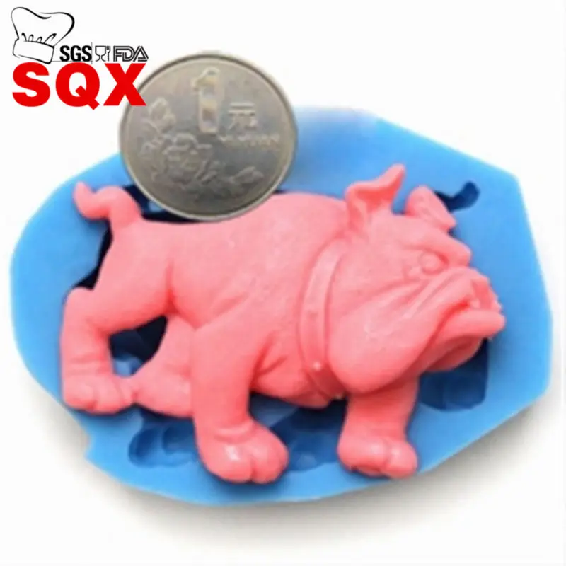 Bulldog Spike 3D Silicone Fondant Mold For Cake Bread Mousse Jelly Chocolate Sugarcraft Decoration Cake Decorating Tool SQ15201
Bulldog Spike 3D Silicone Fondant Mold For Cake Bread Mousse Jelly Chocolate Sugarcraft Decoration Cake Decorating Tool SQ15201