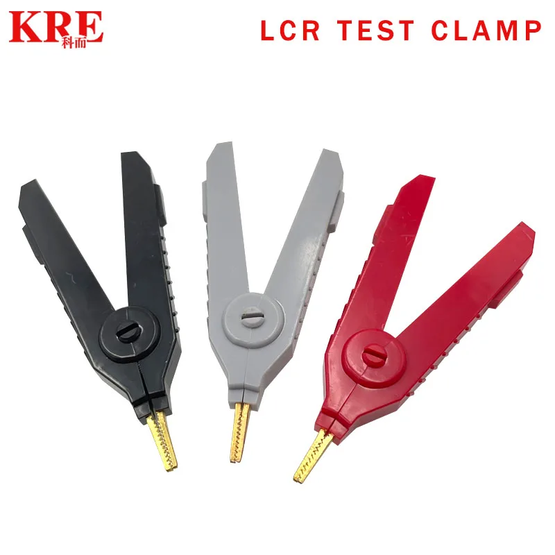 KRE 2PCS Alligator Clip 90mm Kelvin Copper Gold Plate Clip LCR Test Clip Grey/Black/Red For Precision Instruments
KRE 2PCS Alligator Clip 90mm Kelvin Copper Gold Plate Clip LCR Test Clip Grey/Black/Red For Precision Instruments