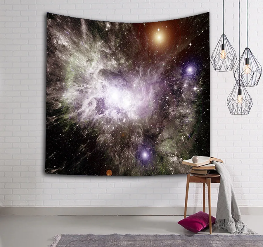 Galaxy Universe Space Tapestry Wall Hanging Psychedelic Galaxia Space Pattern Wall Rug Home Decorative Tapestries
Galaxy Universe Space Tapestry Wall Hanging Psychedelic Galaxia Space Pattern Wall Rug Home Decorative Tapestries