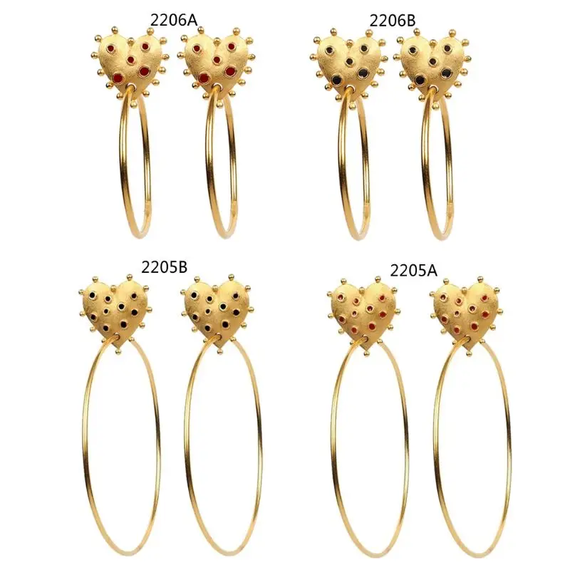 Bohemia Enamel Dots Large Circle Heart Hoop Earrings for Women Romance Enamel Big Statement Earrings Fashion Jewelry
Bohemia Enamel Dots Large Circle Heart Hoop Earrings for Women Romance Enamel Big Statement Earrings Fashion Jewelry